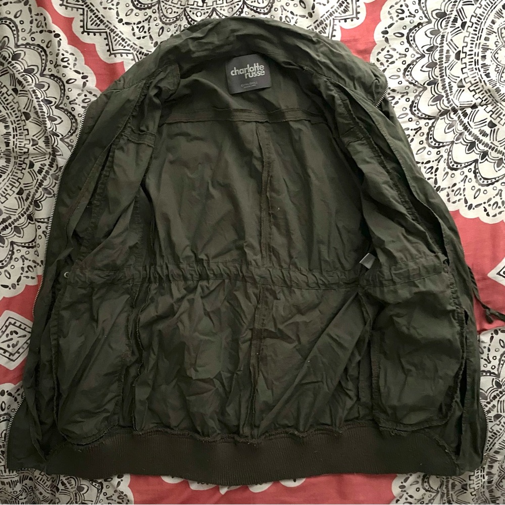 Green Cargo Jacket - image 3